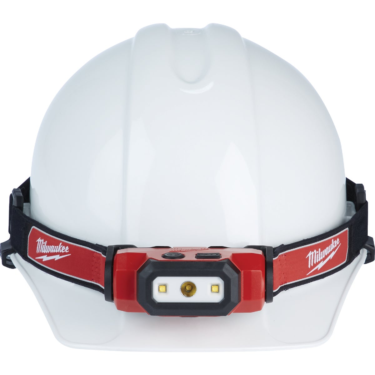 Milwaukee 600 Lm. LED REDLITHIUM USB Rechargeable Hard Hat Headlamp Image 1