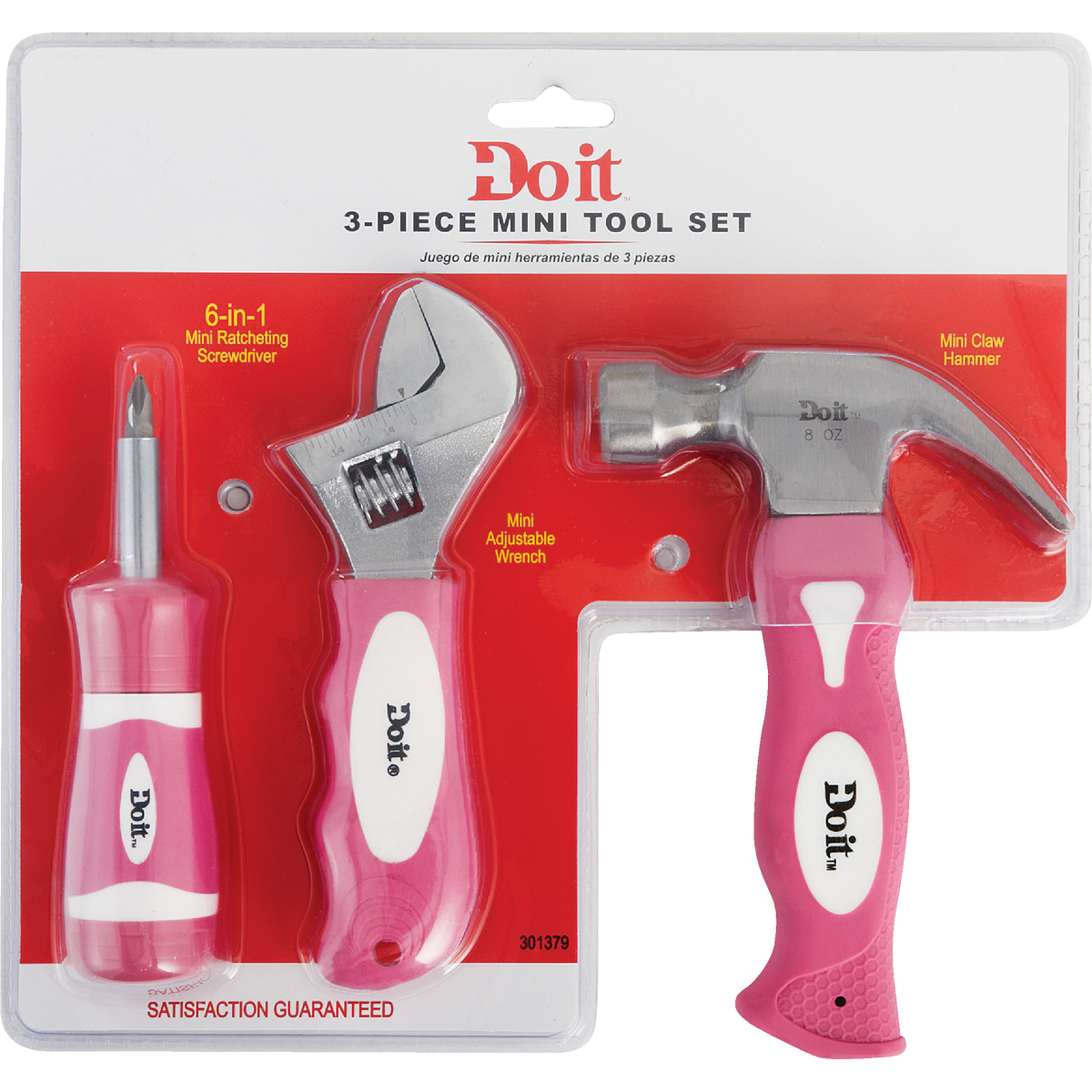 Do it 6-in-1 Screwdriver, Wrench, Hammer Mini Tool Set (3-Piece) Image 2