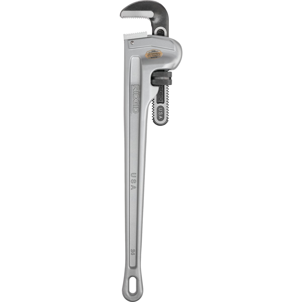 Ridgid 24 In. Aluminum Pipe Wrench Image 2