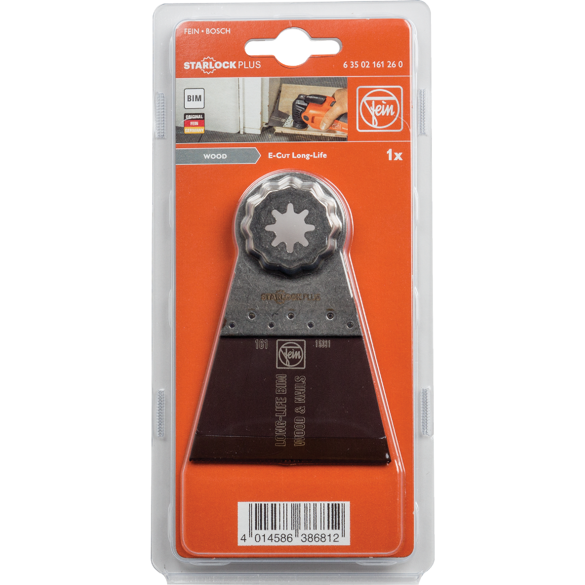 Fein Starlock 2-9/16 In. Bi-Metal Long-Life E-Cut Oscilating Blade Image 2