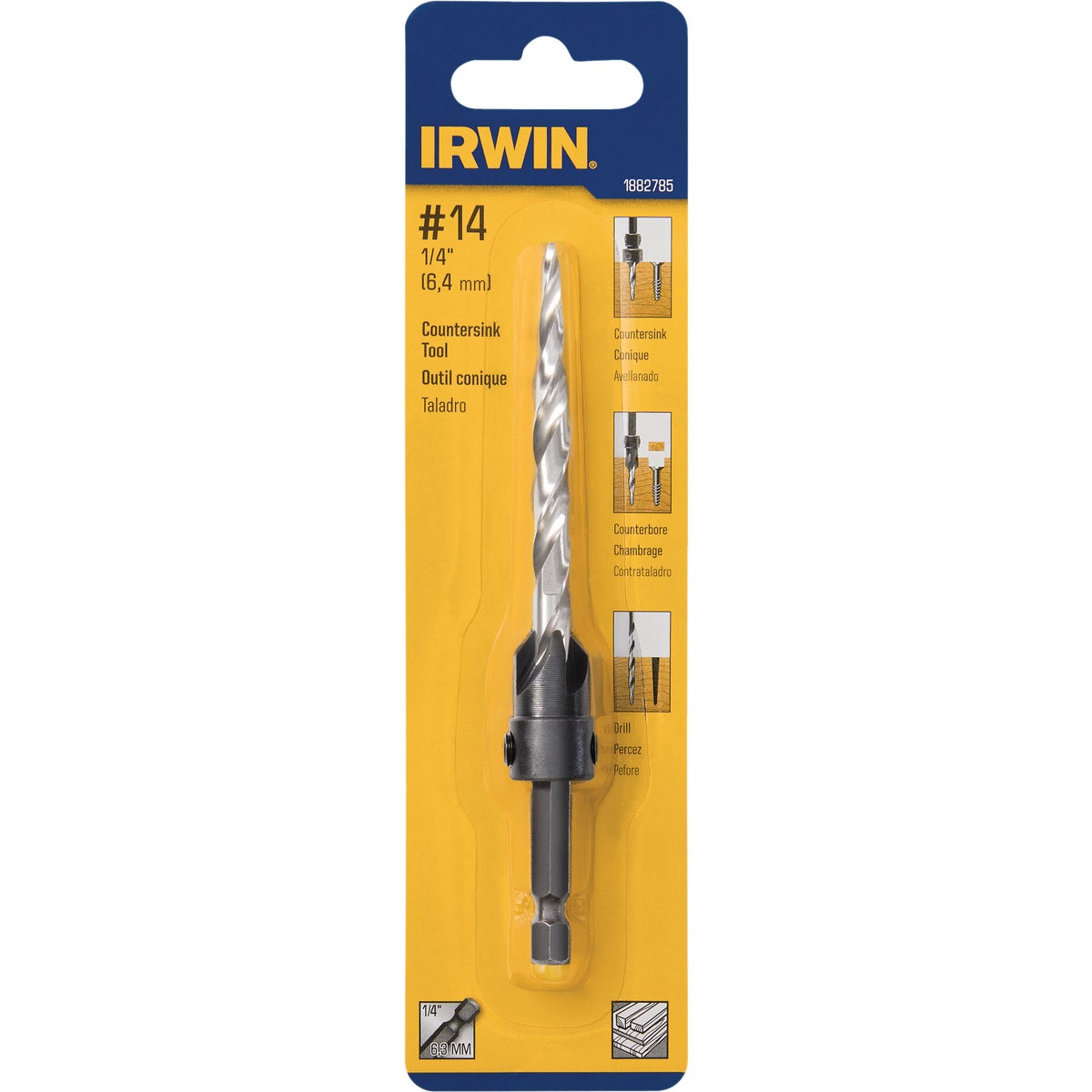 Irwin #14 - 15/64 In. Wood Countersink Image 2