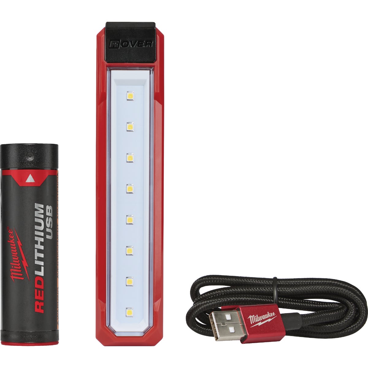 Milwaukee ROVER LED Aluminum REDLITHIUM USB Flood/Rechargeable Flashlight Image 1