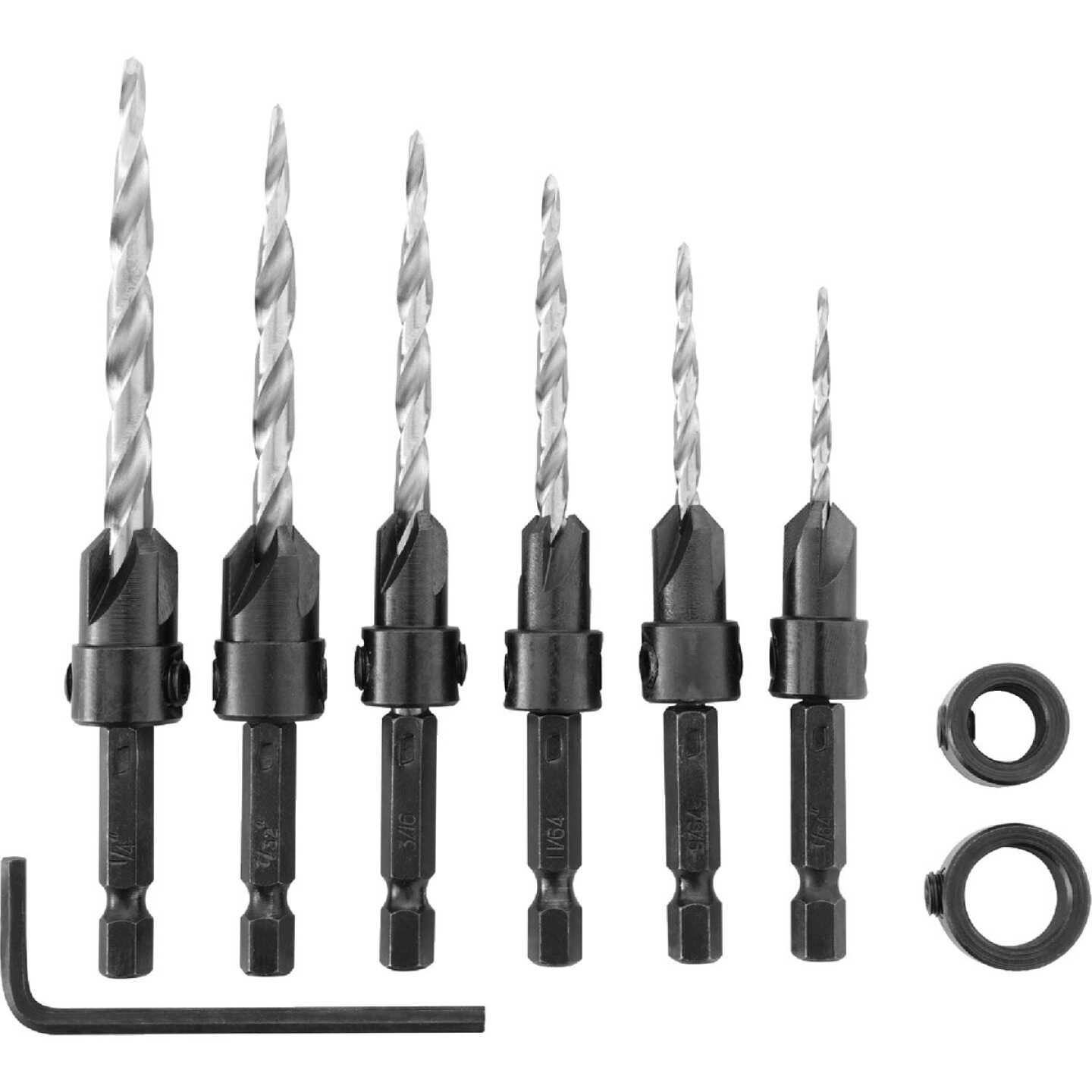 Irwin 8-Piece Wood Countersink Bit Set Image 1