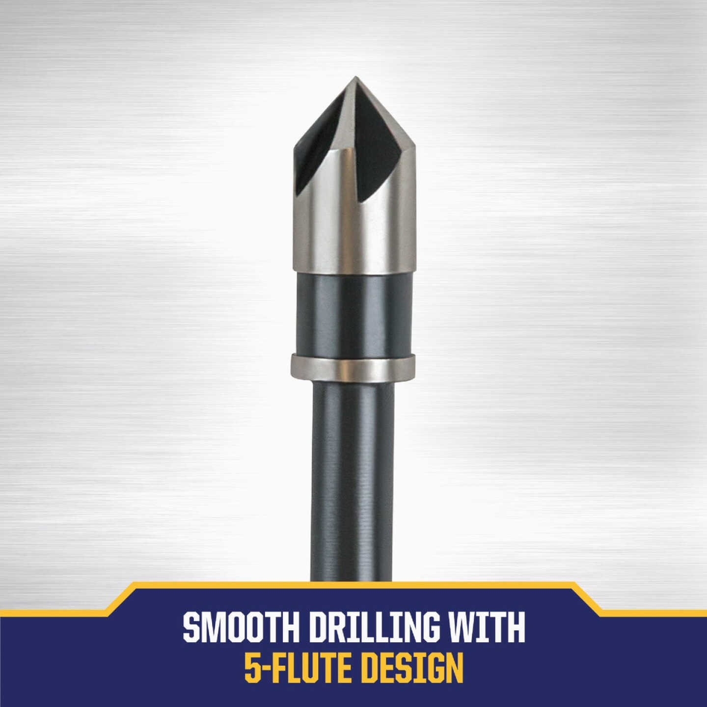 Irwin 3/8 In. Round Most Machineable Metals Countersink Image 4