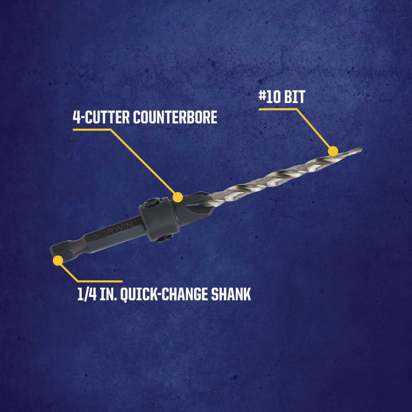 Irwin #10 - 3/16 In. Wood Countersink Image 2