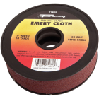 Forney 1 In. W x 10 Yd. L 80 Grit Premium Grade Emery Cloth Image 1