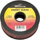 Forney 1 In. W x 10 Yd. L 120 Grit Premium Grade Emery Cloth Image 1