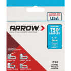 Arrow T50 Heavy-Duty Staple, 1/4 In. (1250-Pack) Image 1