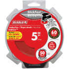 Diablo StickFast 5 In. 60 Grit Sanding Disc (50-Pack) Image 1
