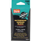 Do it Best Waterproof 3 In. x 5 In. x 1 In. 1500 Grit Mirror Fine Sanding Sponge Image 1