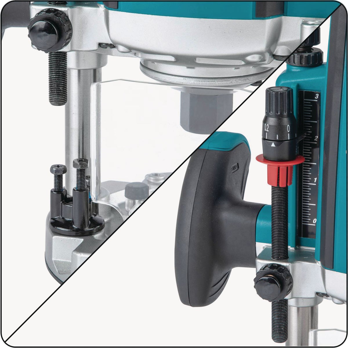 Makita 15-Amp 3.25 HP Plunge Router Image 5