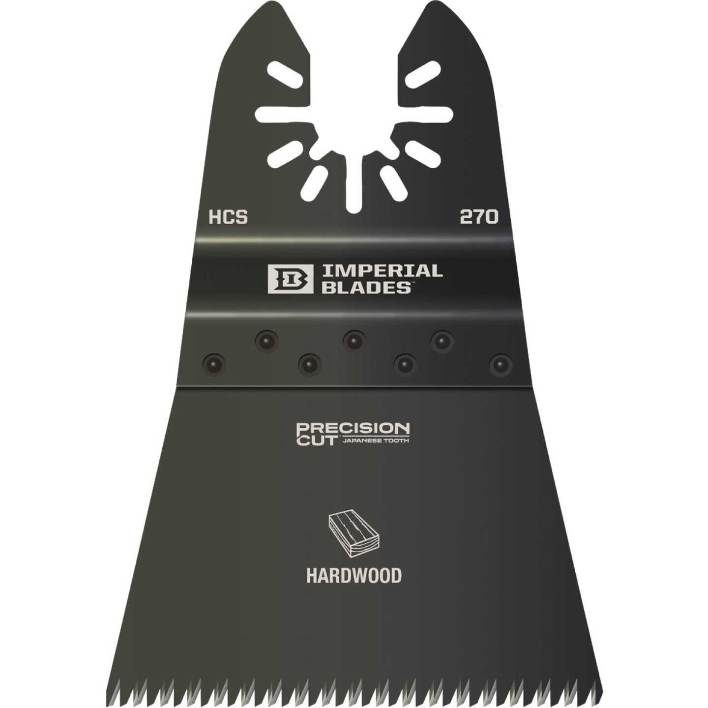 Imperial Blades ONE FIT 2-1/2 In. High Carbon Steel Japanese Tooth Precision Oscillating Blade Image 1