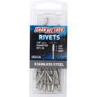 Channellock 1/8 In. Dia. x 1/8 In. Grip Stainless Steel POP Rivet (25-Pack) Image 1