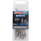Channellock 1/8 In. Dia. x 1/4 In. Grip Stainless Steel POP Rivet (20-Pack) Image 1