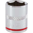 Channellock 1/4 In. Drive 9/16 In. 6-Point Shallow Standard Socket Image 1