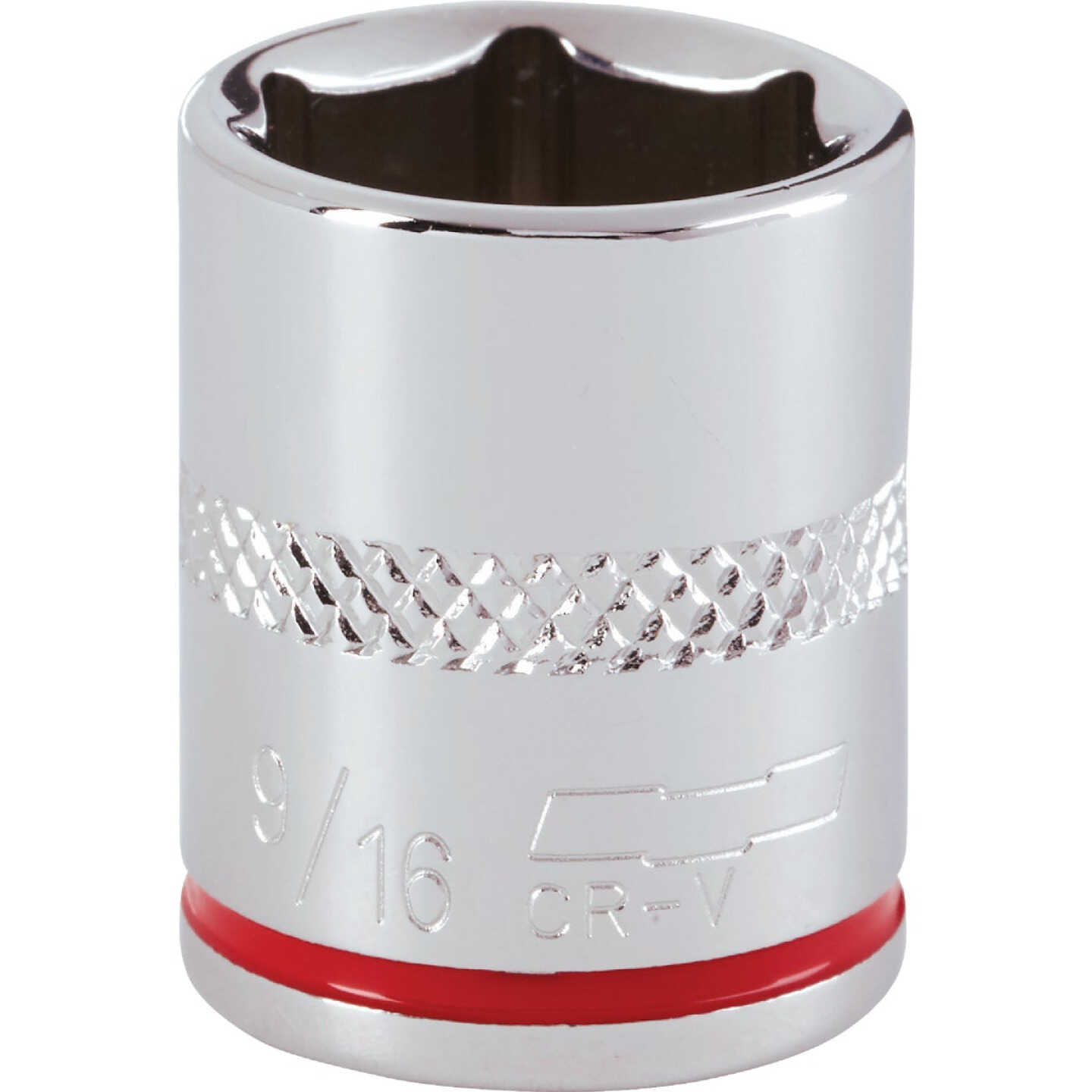 Channellock 1/4 In. Drive 9/16 In. 6-Point Shallow Standard Socket Image 1