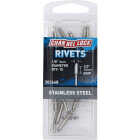 Channellock 1/8 In. Dia. x 1/2 In. Grip Stainless Steel POP Rivet (15-Pack) Image 1