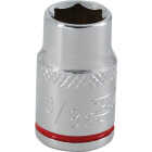 Channellock 3/8 In. Drive 3/8 In. 6-Point Shallow Standard Socket Image 1