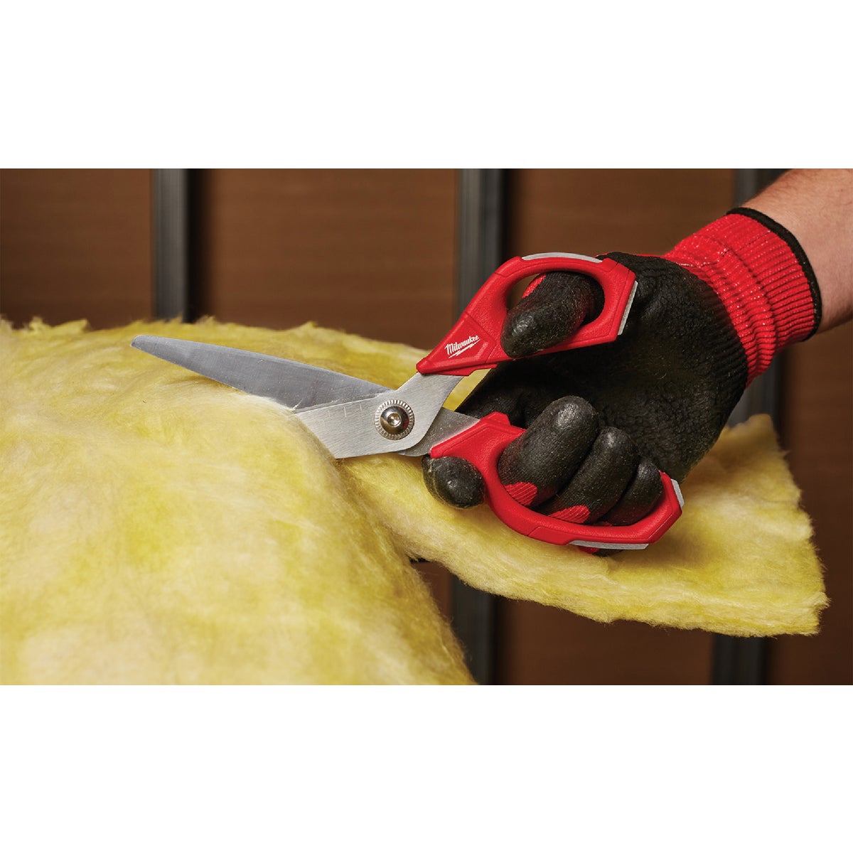 Milwaukee 9 In. Straight Jobsite Scissors Image 3