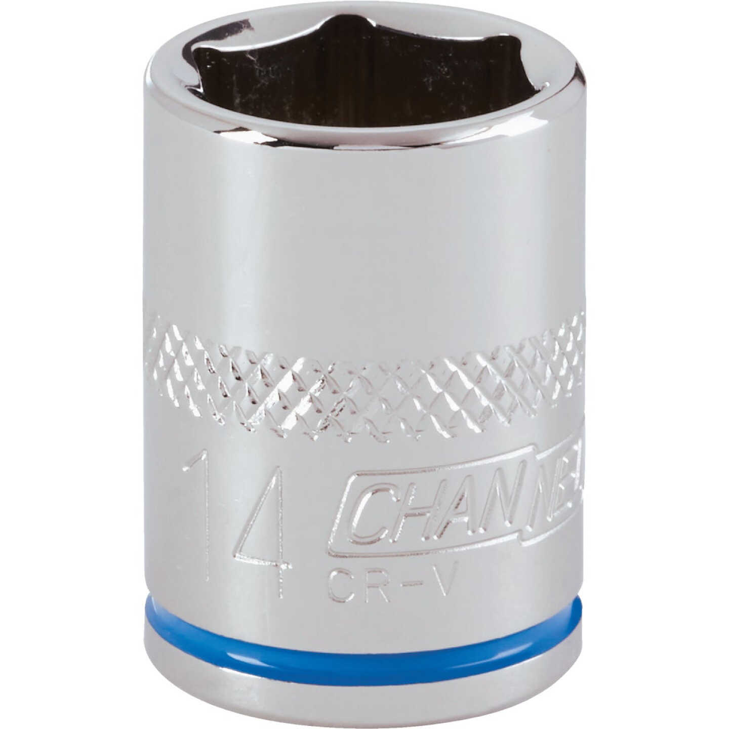 Channellock 3/8 In. Drive 14 mm 6-Point Shallow Metric Socket Image 1