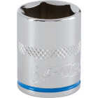 Channellock 3/8 In. Drive 16 mm 6-Point Shallow Metric Socket Image 1
