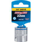 Channellock 3/8 In. Drive 22 mm 6-Point Shallow Metric Socket Image 2