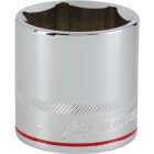 Channellock 1/2 In. Drive 1-1/2 In. 6-Point Shallow Standard Socket Image 1