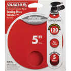 Diablo StickFast 5 In. 120 Grit Sanding Disc (5-Pack) Image 1