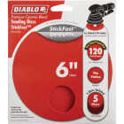 Diablo StickFast 6 In. 120 Grit Sanding Disc (5-Pack) Image 1