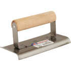 Marshalltown QLT 6 In. x 2-3/4 In. Curved End Cement Edger Image 1