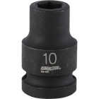 Channellock 1/2 In. Drive 10 mm 6-Point Shallow Metric Impact Socket Image 1