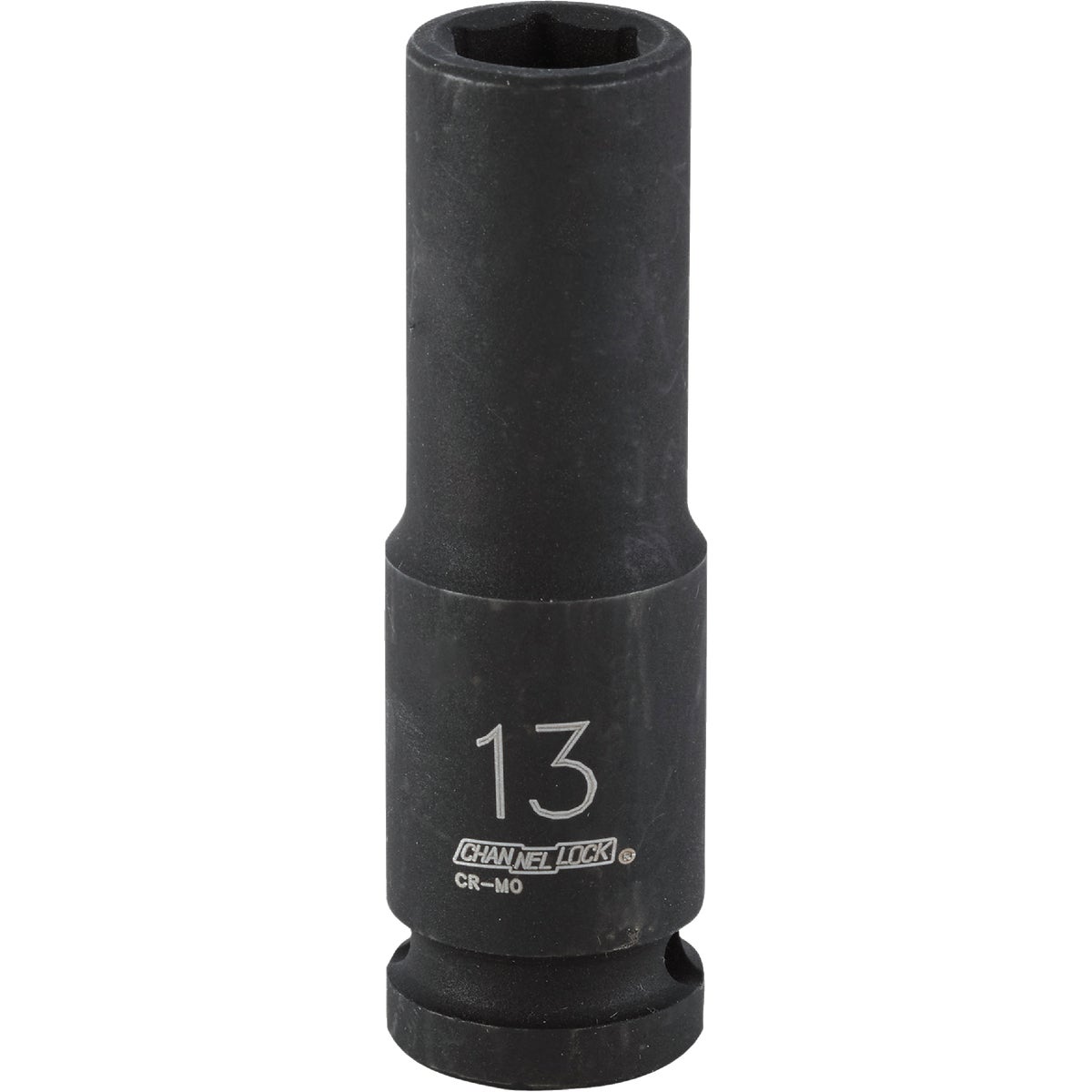 Channellock 1/2 In. Drive 13 mm 6-Point Deep Metric Impact Socket Image 1