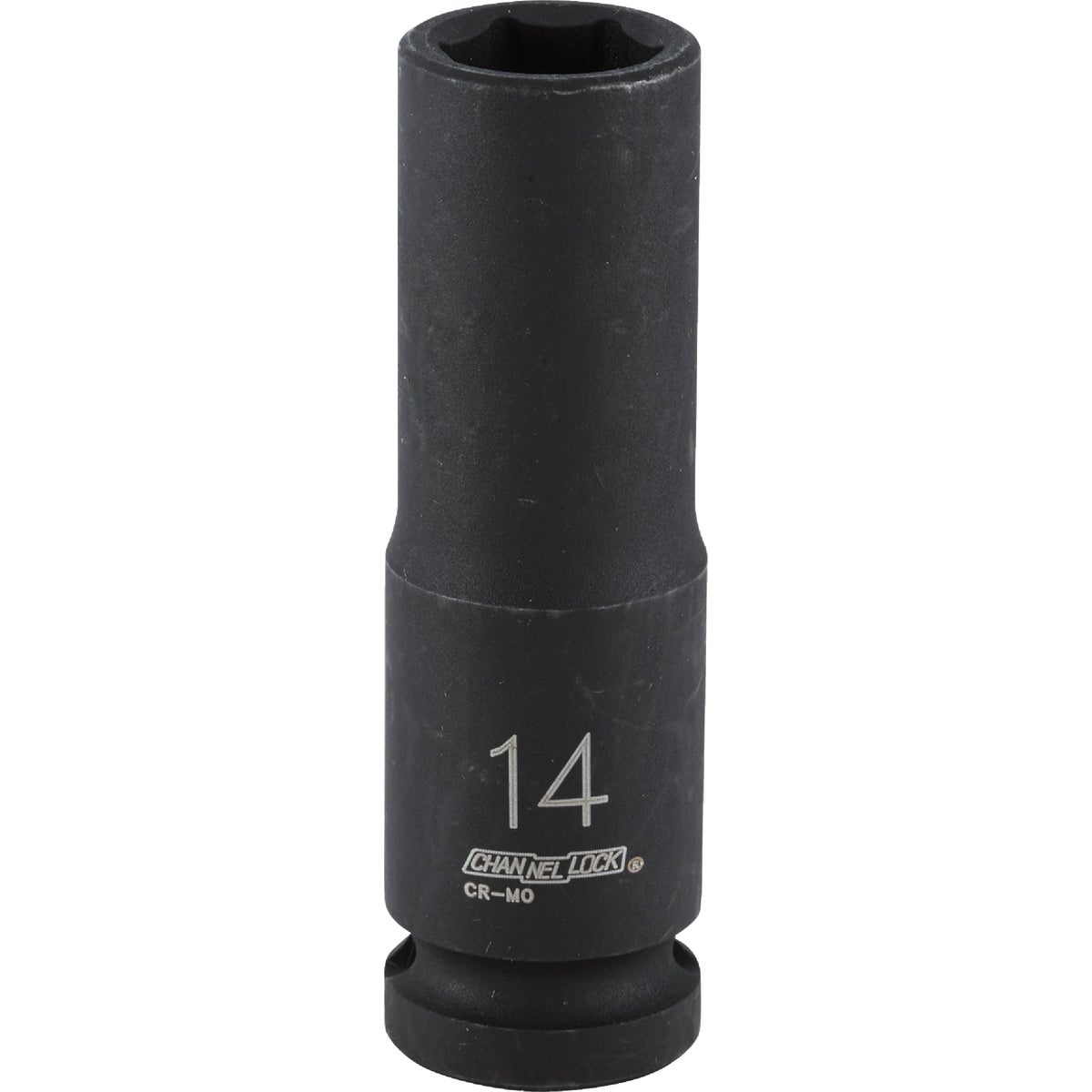 Channellock 1/2 In. Drive 14 mm 6-Point Deep Metric Impact Socket Image 1