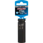 Channellock 1/2 In. Drive 17 mm 6-Point Deep Metric Impact Socket Image 2