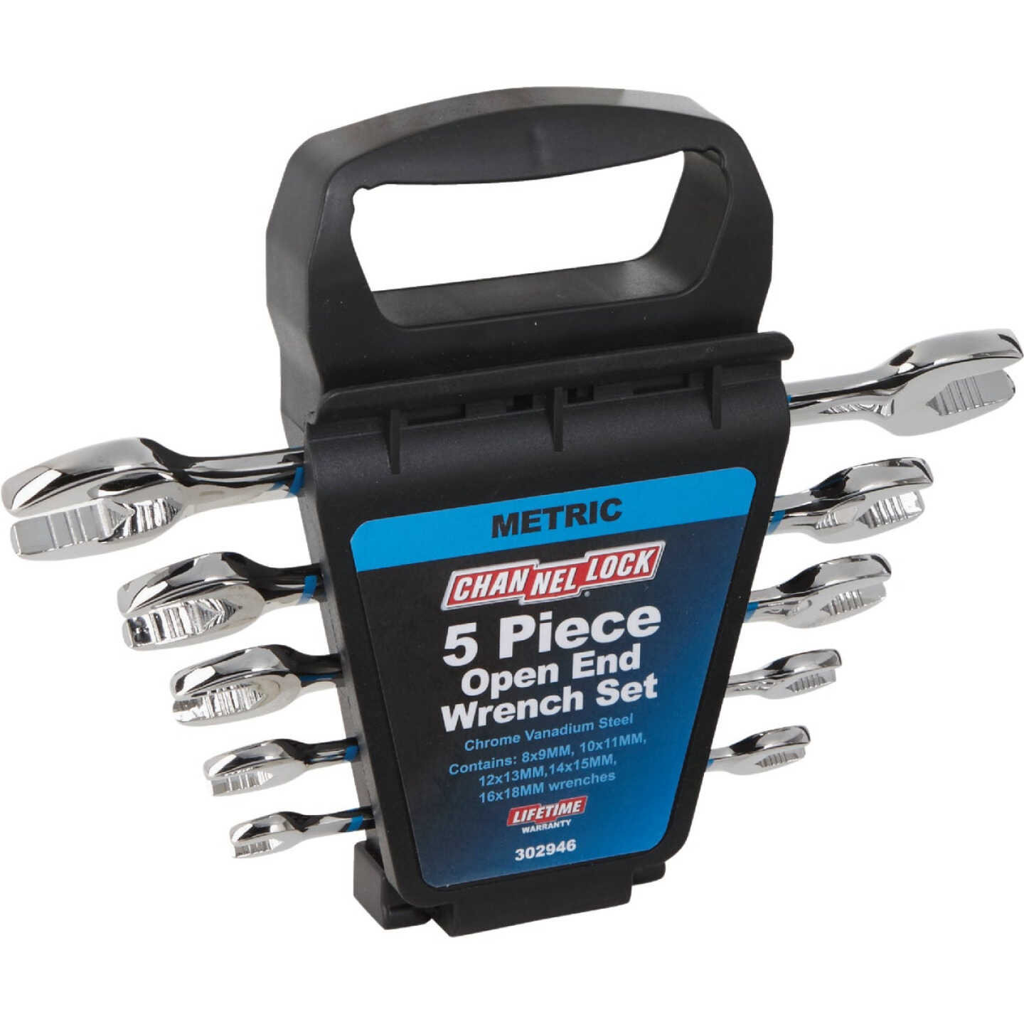 Channellock Metric Open End Wrench Set (5-Piece) Image 1