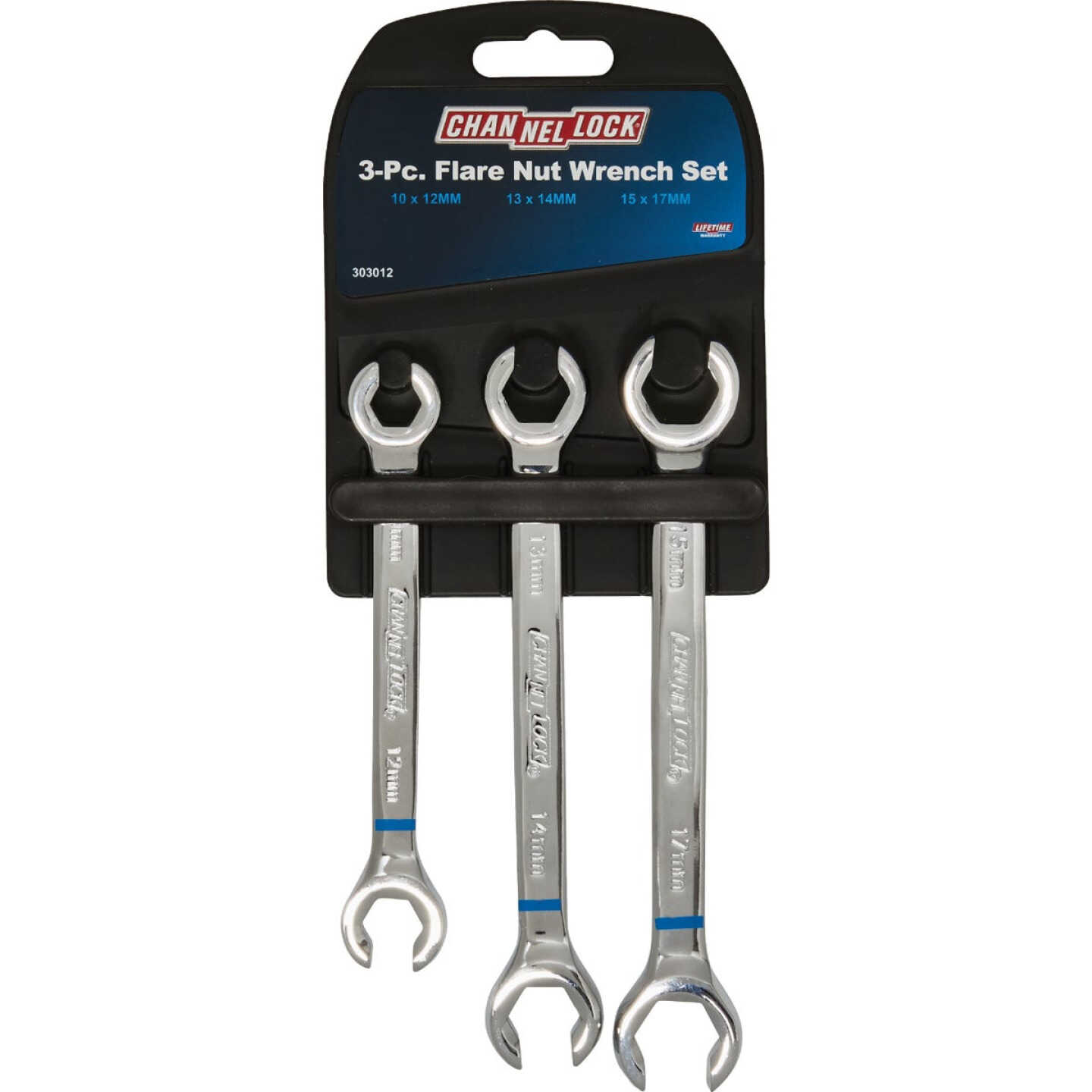 Channellock Metric 6-Point Flare Nut Wrench Set (3-Piece) Image 1