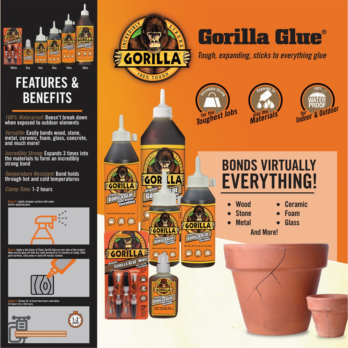 Gorilla 4 Oz. Original All-Purpose Glue Image 4