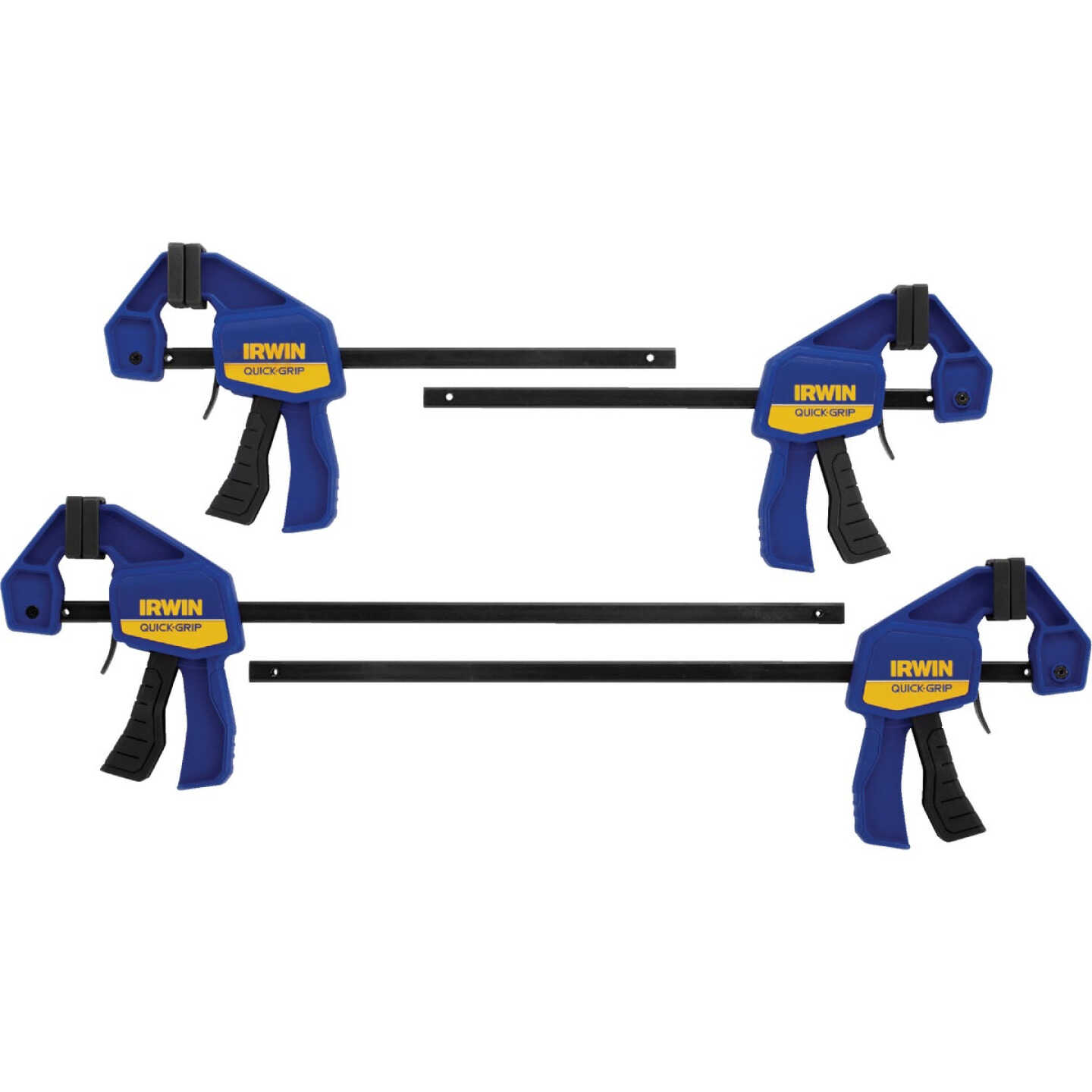 Irwin Quick-Grip One-Hand Bar Clamp Set (4-Piece) Image 1