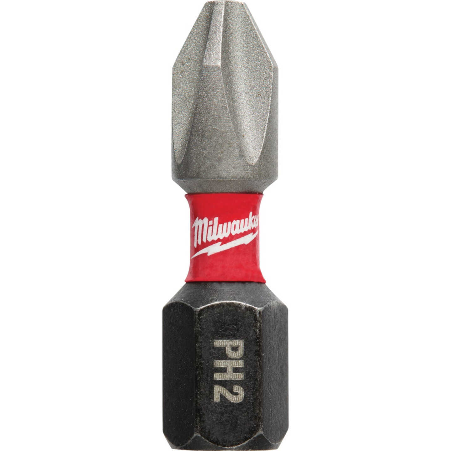 Milwaukee SHOCKWAVE #2 Phillips 1 In. Insert Impact Screwdriver Bit Image 1