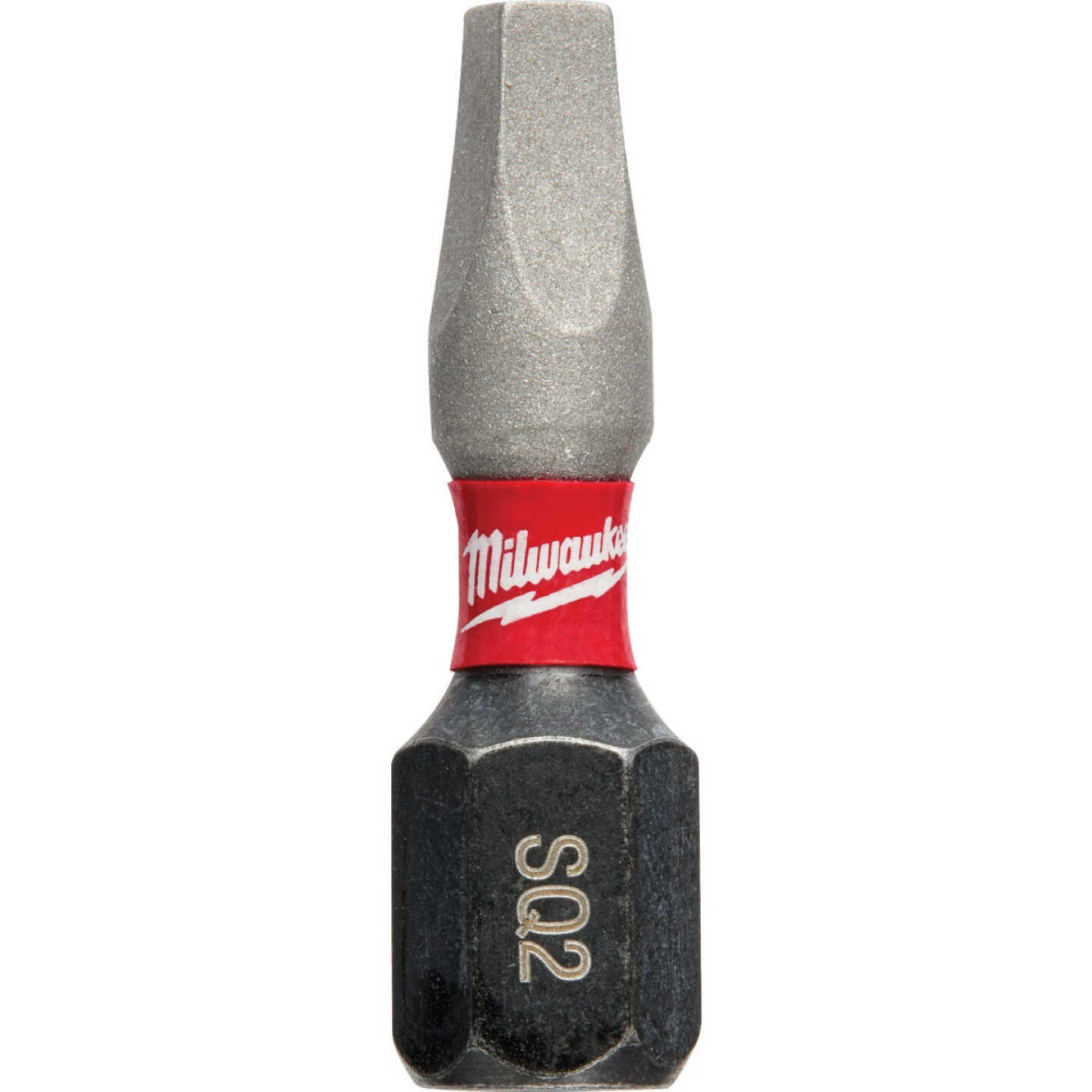 Milwaukee SHOCKWAVE #2 Square Recess 1 In. Insert Impact Screwdriver Bit Image 1