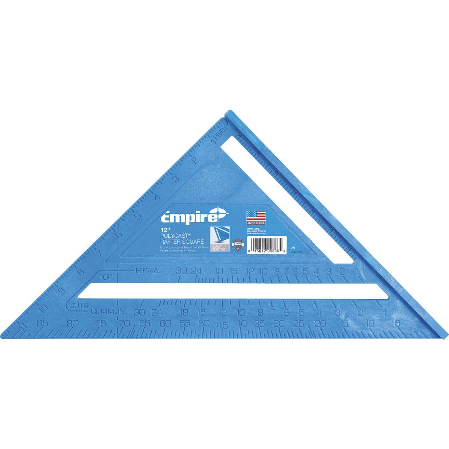 Empire 12 In. Plastic Polysquare Rafter Square Image 1