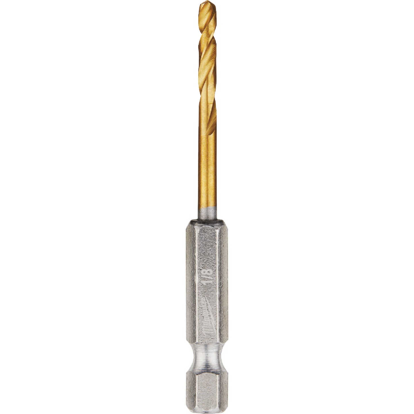 Milwaukee SHOCKWAVE Impact Duty 1/8 In. Titanium Hex Shank Drill Bit Image 4
