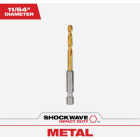 Milwaukee SHOCKWAVE Impact Duty 11/64 In. Titanium Hex Shank Drill Bit Image 1