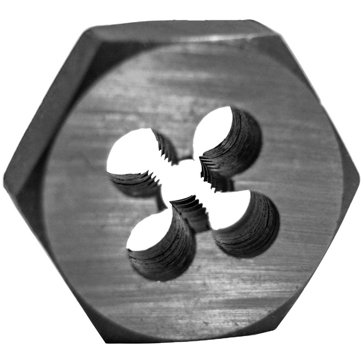 Century Drill & Tool 1/4-20 National Coarse 1 In. Across Flats Fractional Hexagon Die Image 2