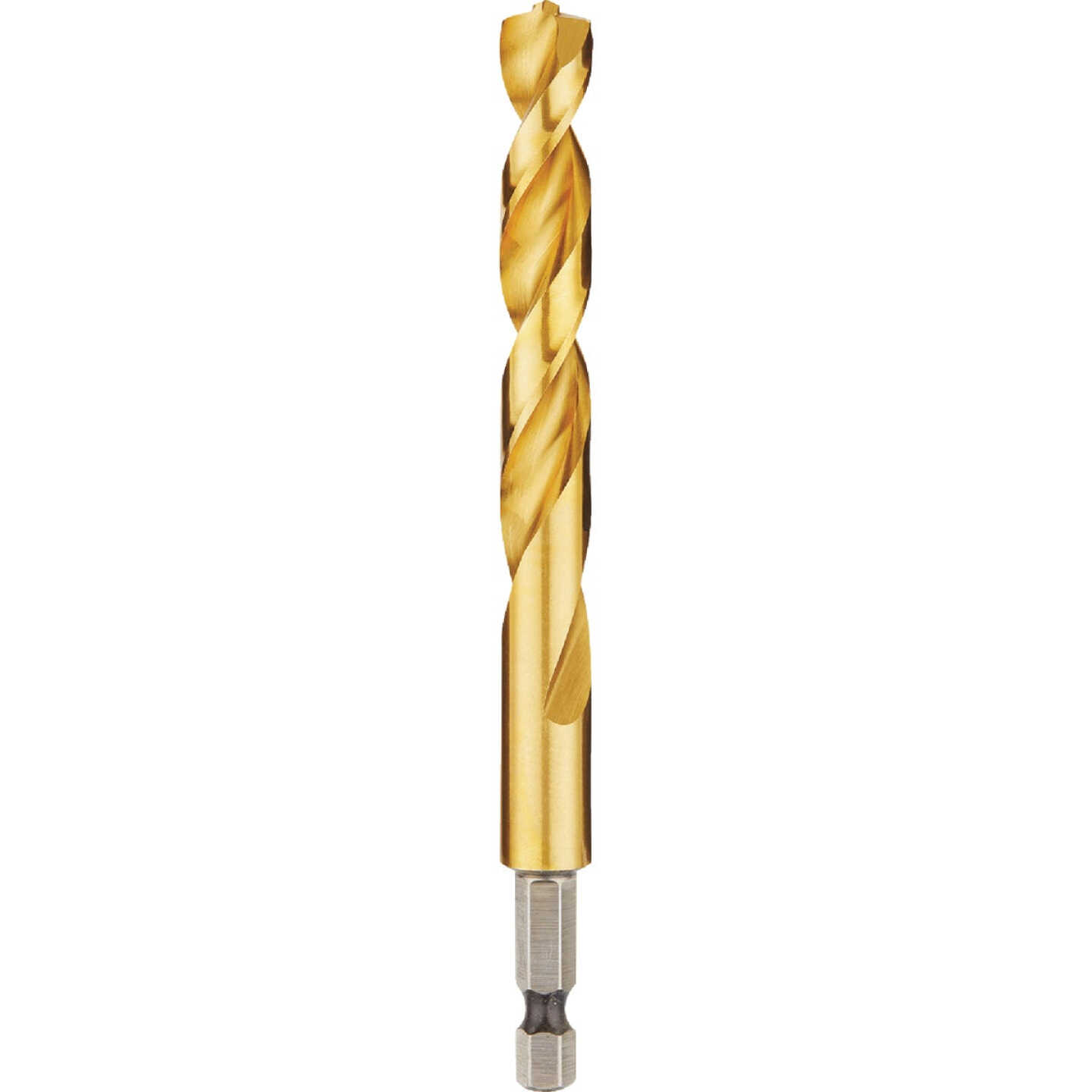 Milwaukee SHOCKWAVE Impact Duty 27/64 In. Titanium Hex Shank Drill Bit Image 4