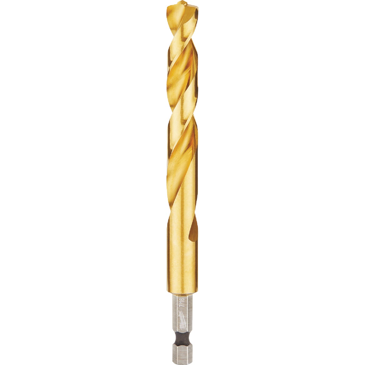 Milwaukee SHOCKWAVE Impact Duty 7/16 In. Titanium Hex Shank Drill Bit Image 4