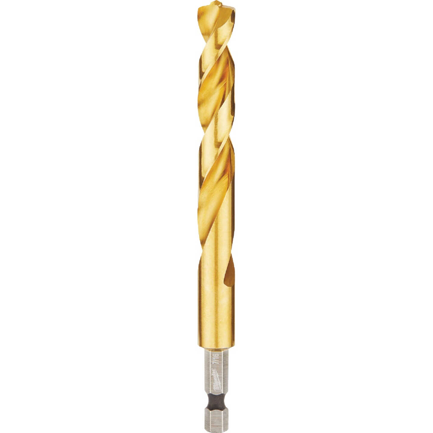 Milwaukee SHOCKWAVE Impact Duty 7/16 In. Titanium Hex Shank Drill Bit Image 4