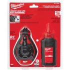 Milwaukee 100 Ft. Bold Chalk Line Reel and Chalk, Red Image 1