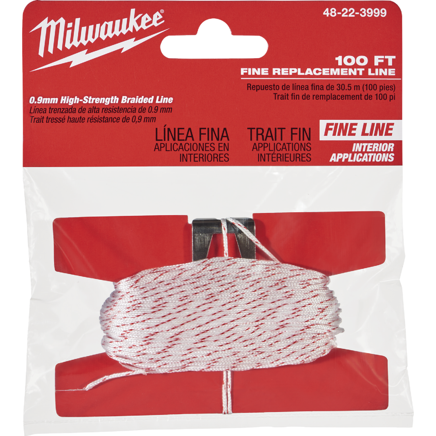 Milwaukee 100 Ft. Braided Nylon Precision Chalk Line Image 1