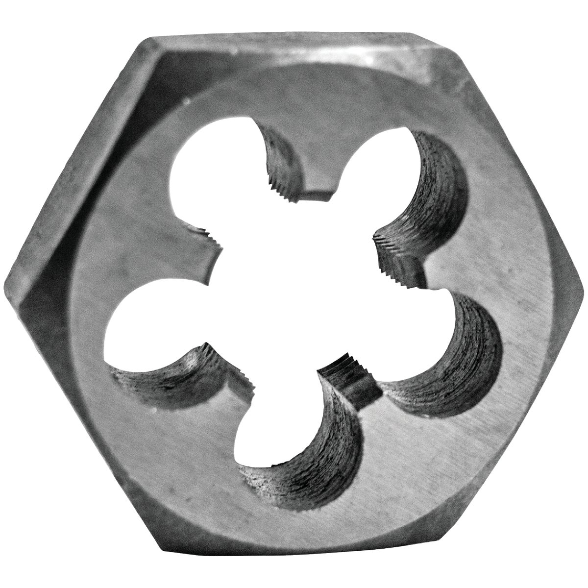 Century Drill & Tool 7/16-14 National Coarse 1 In. Across Flats Fractional Hexagon Die Image 2